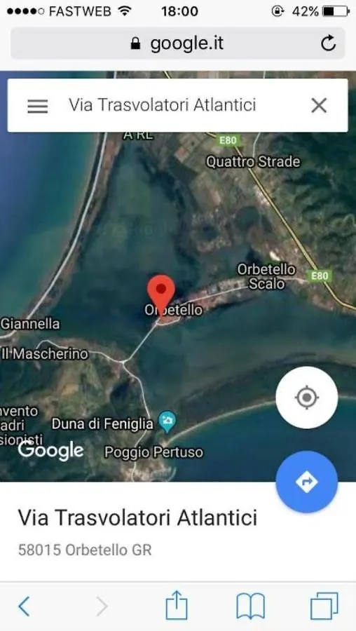 Affittacamere orbetello centro 0*,  Italia