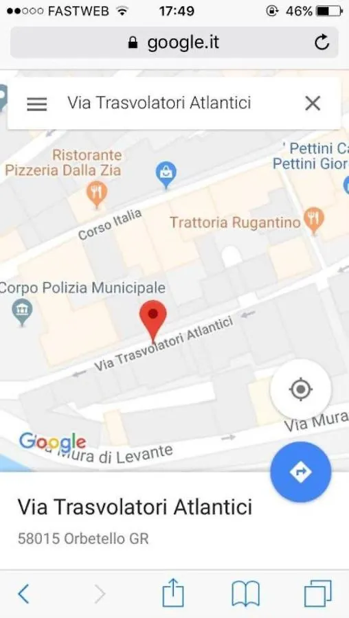 Affittacamere orbetello centro 0*,